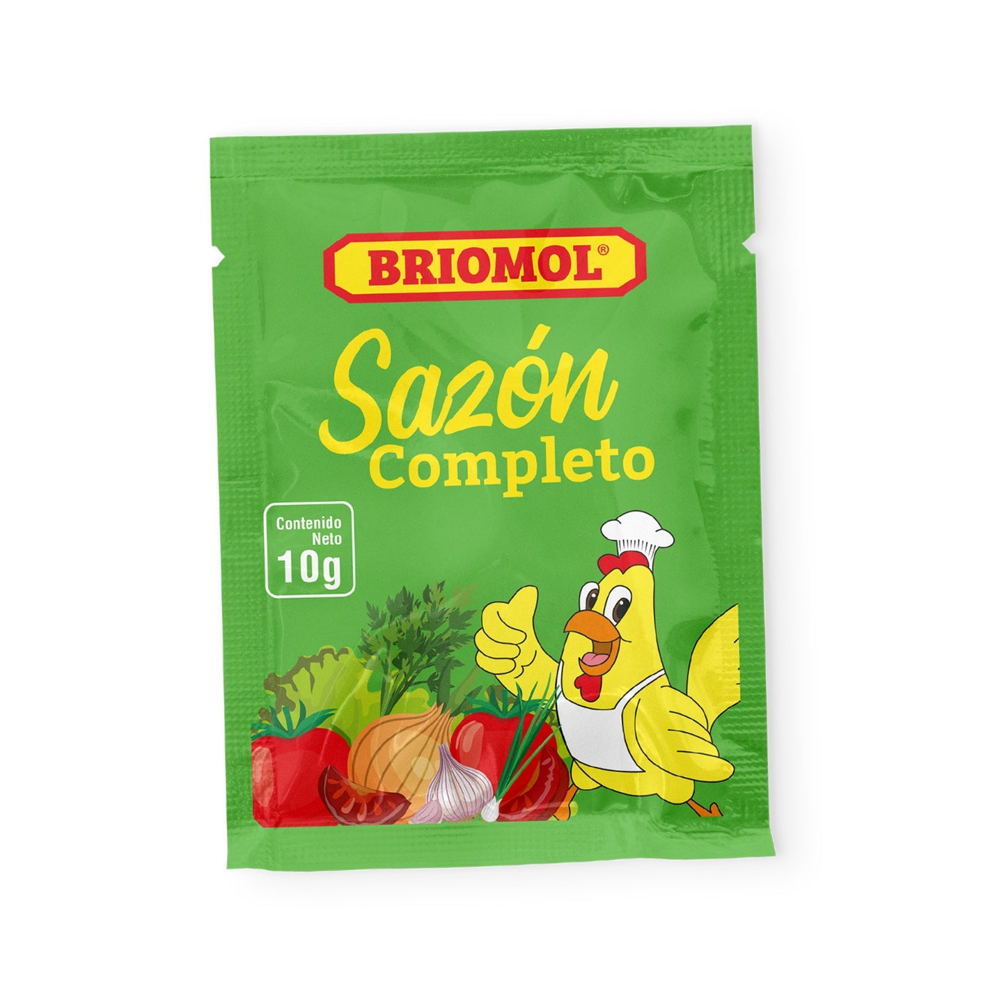 Sazon Completo Nicaraguense Briomol ristra de 12 sobres