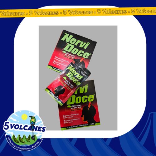 Nervidoce – Suplemento Vitamínico Bebible para Energía y Vitalidad (Caja x12 Sobres)