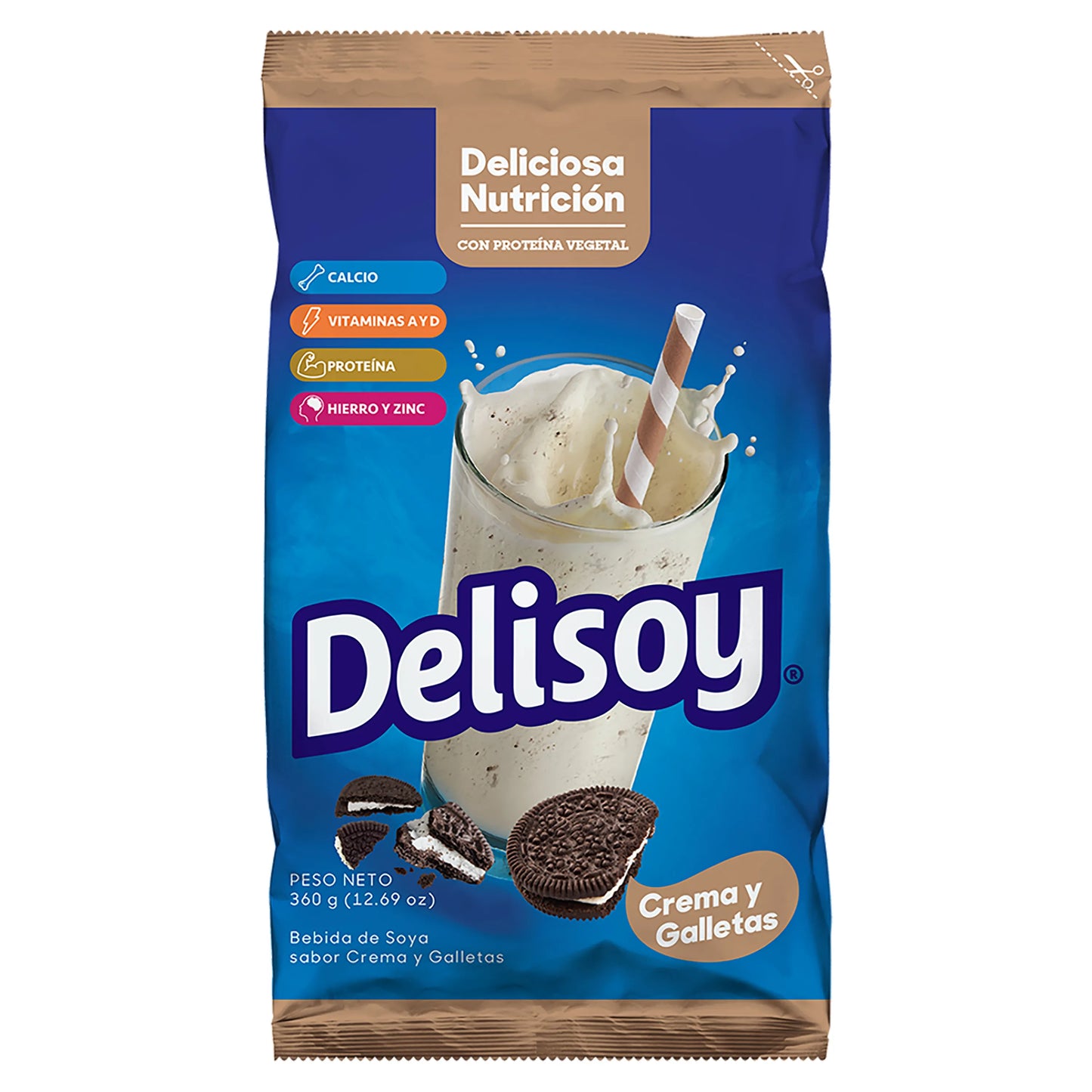 Delisoy Crema y Galleta