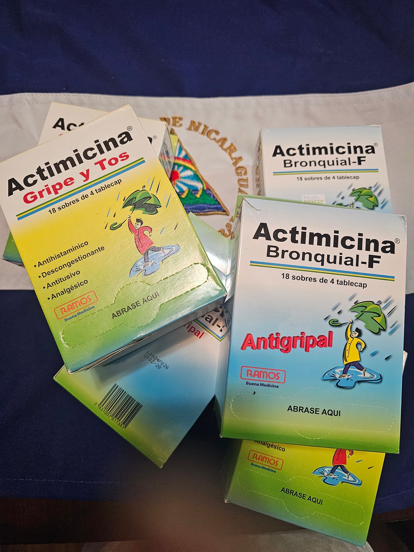 Actimicina Gripe y tos