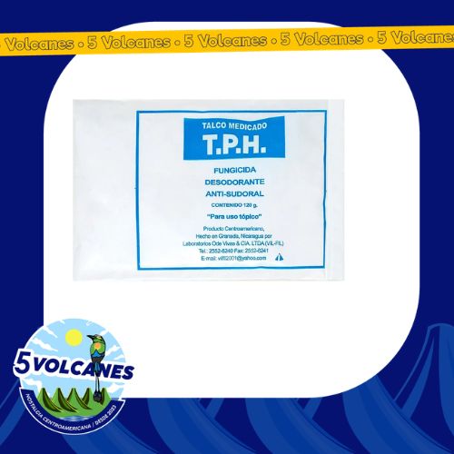 Talco TPH Fungicida y Desodorante Nicaragüense