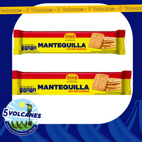 Galletas de Mantequilla Artesanales — 5 Volcanes