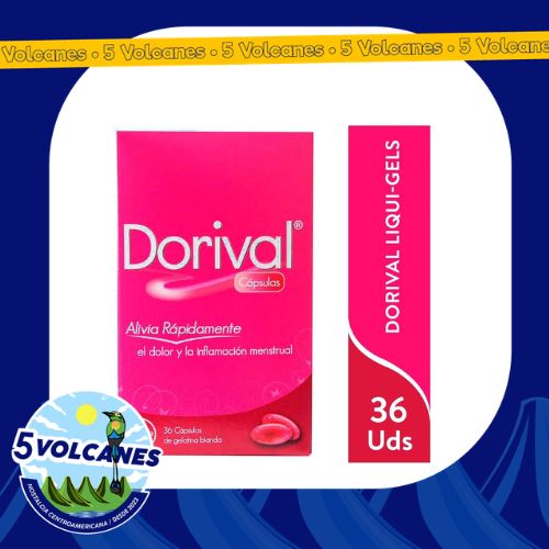 Dorival – Alivio para Cólicos Menstruales (Sobre x2 Pastillas)