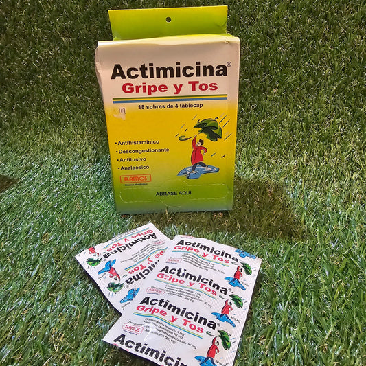 Actimicina Gripe y tos
