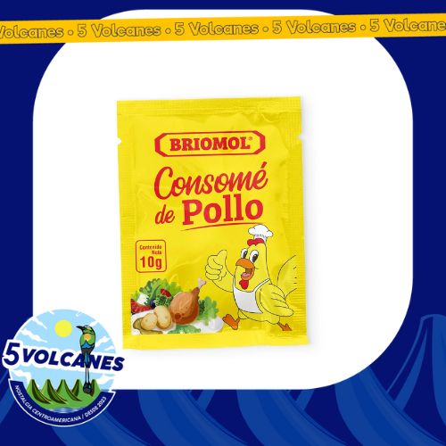 Consome de pollo Nicaraguense Briomol ristra de 12