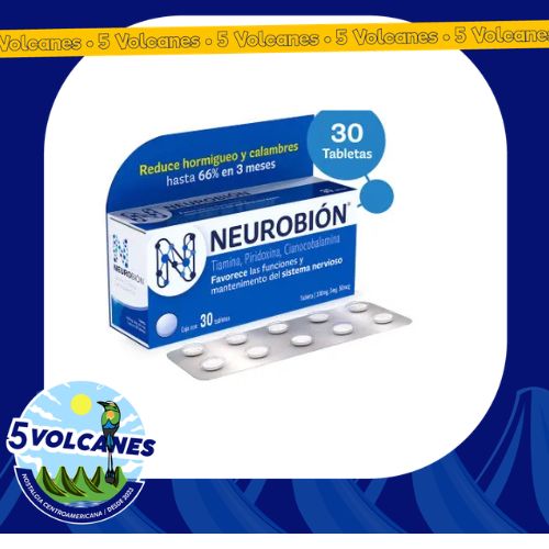 Neurobion Pastillas – Complejo B para Nervios y Energía (Sobre x10)