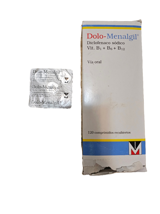 DOLO-MENALGIL sobre 4 pastillas