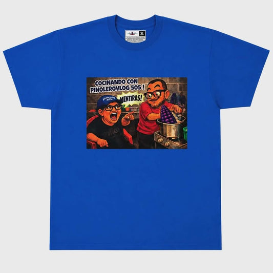 Camiseta Cocinando Con Pinolerovlog L