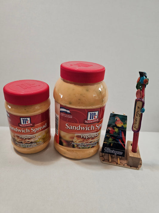 Sandwich spread/ pepinesa 410 gramos /pequeña