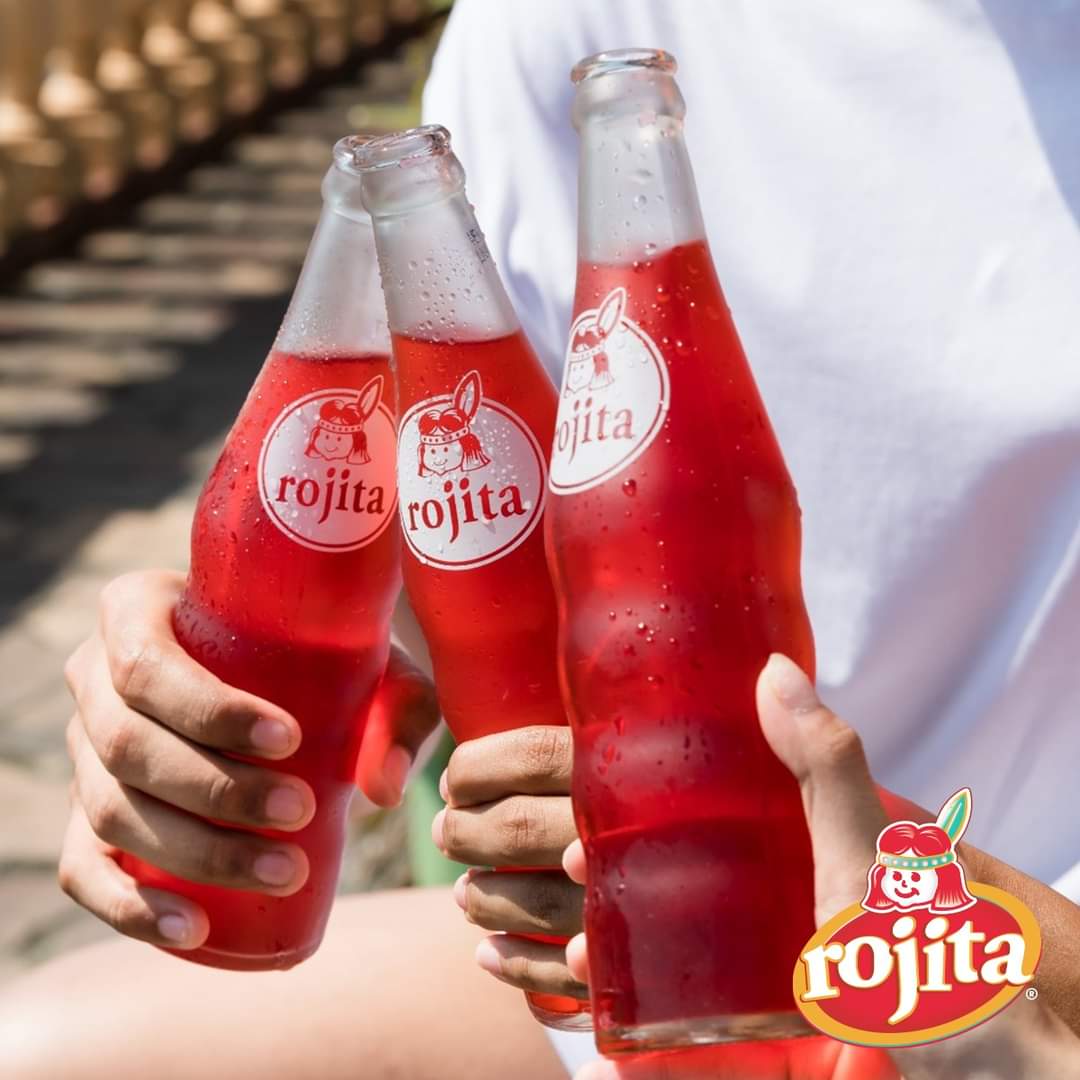 Rojita botella plastica