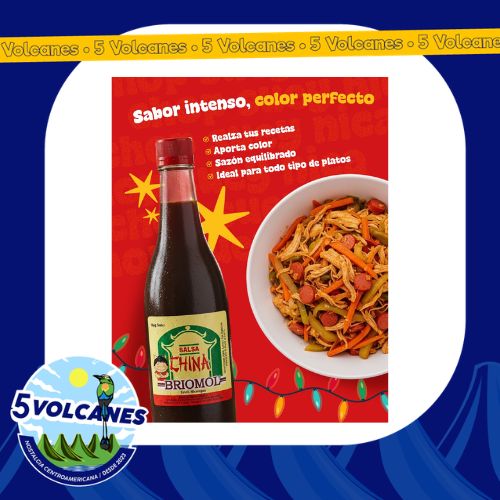 Salsa china Briomol 100% Nicaragüense